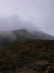 霧の茶臼岳山頂
